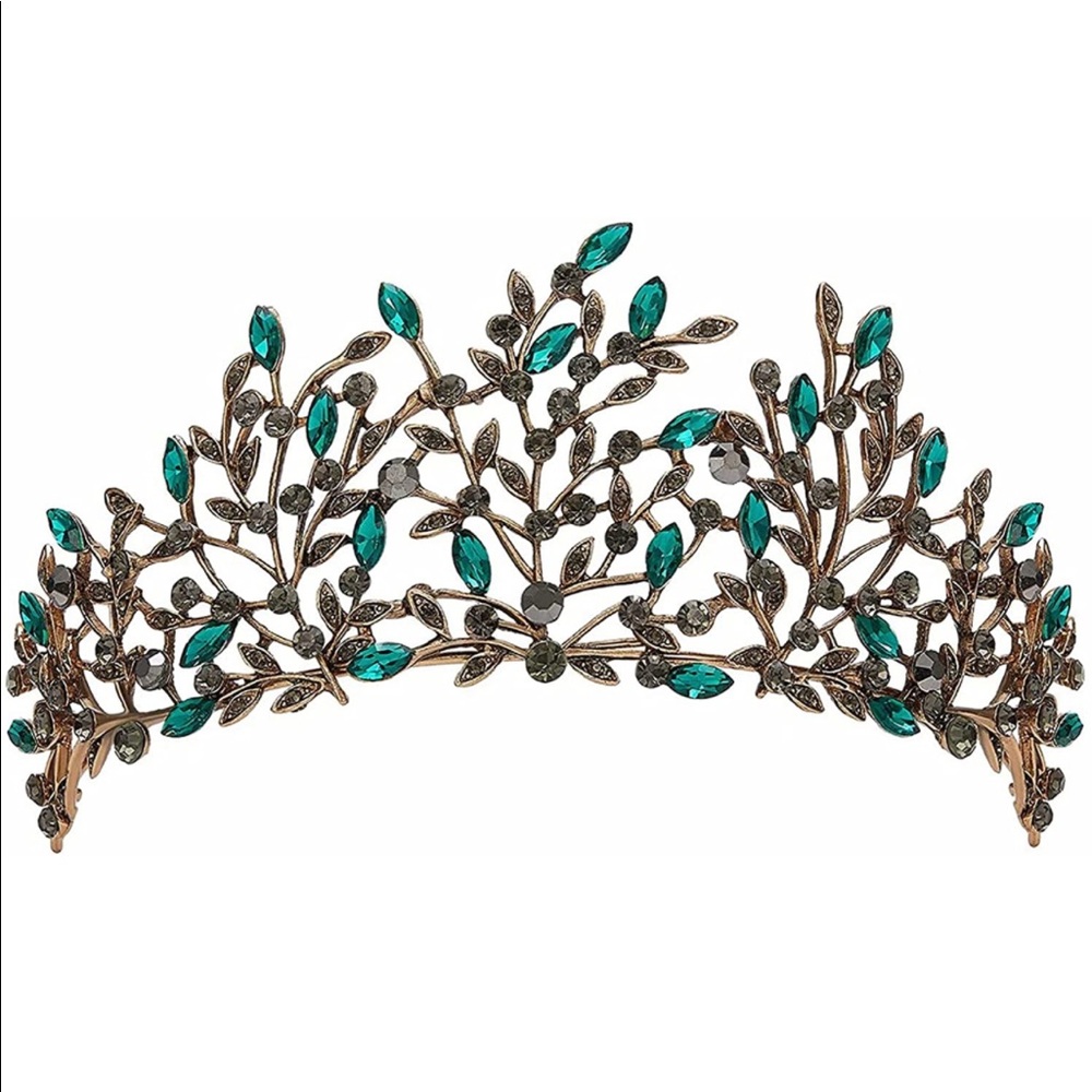 Green crown/tiara